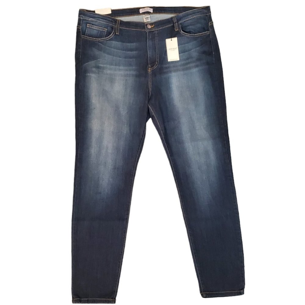 NWT Judy Blue Handsand Rayon Skinny 3XL (Meas 40x30.5 13" High Rise) Jeans A14